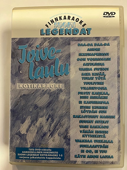 Toivelaulu kotikaraoke dvd – Suomitreffit legendat