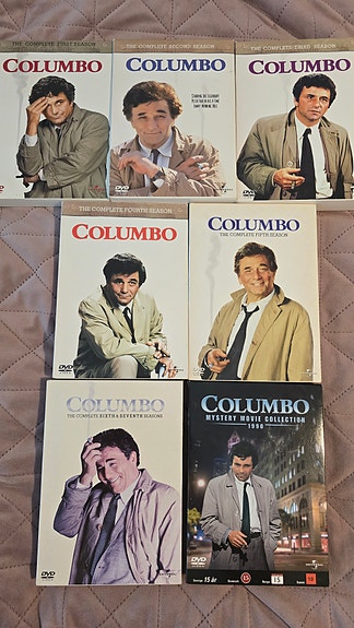 Columbo koko sarja-DVD + Elokuvat