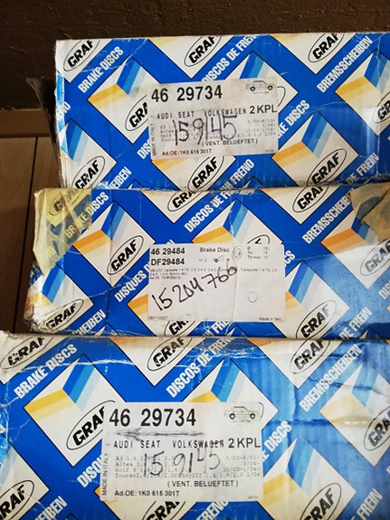 Audin uutta varaosaa