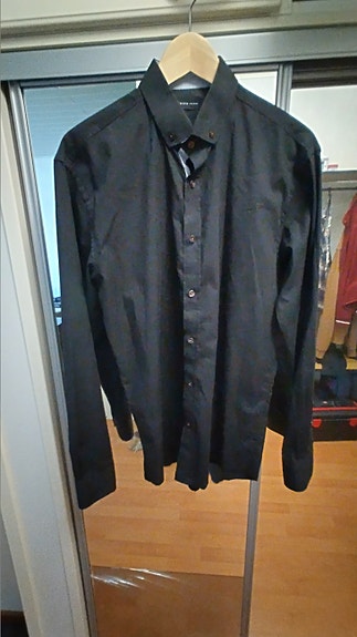 Selected Homme musta miesten kauluspaita