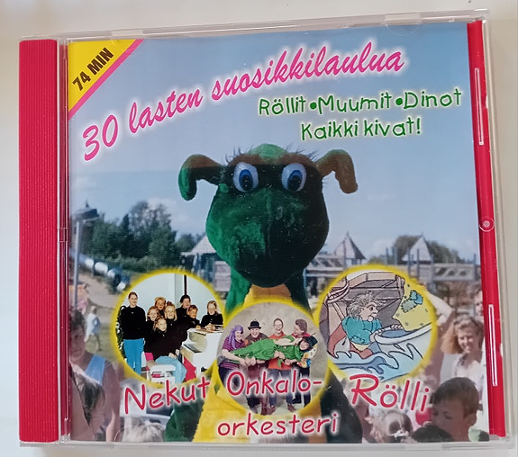 Nekut Onkalo Rölli orkesteri – 30 lasten suosikkilaulua CD