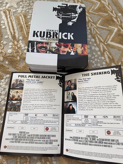 Stanley Kubrick Collection -elokuvaboksi DVD