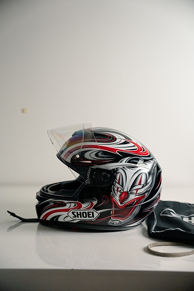 Shoei w-12 kypärä s-koko