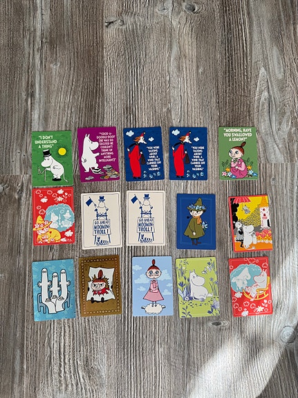 Muumi keräilykortit