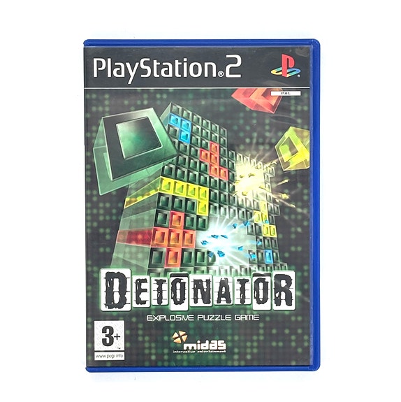 Detonator Explosive Puzzle Game CIB Ps2