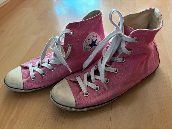 Converse All Star tennarit, koko 37,5/US 7, pinkki