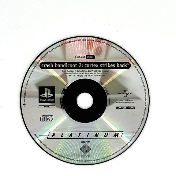 Crash Bandicoot 2 Cortex Strikes Back loose Ps1
