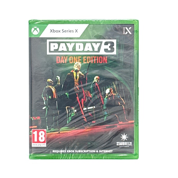 Pay Day 3 Day One Edition Xbox Series