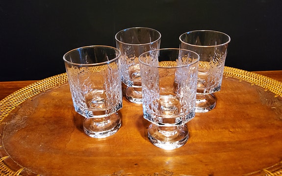 Kalinka Iittala lasit 10cl jalalliset 4kpl