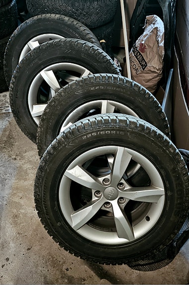 Renkaat vanteilla Audi 5x112