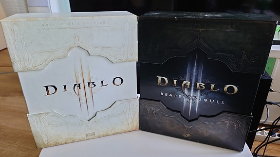 Diablo III Collectors edition + ROS Collectors edition