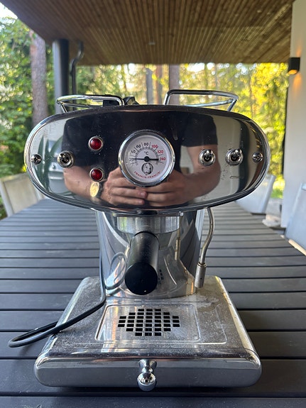 Vintage francis francis espresso x1 kahvinkeitin