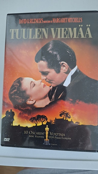 Tuulen viemää dvd