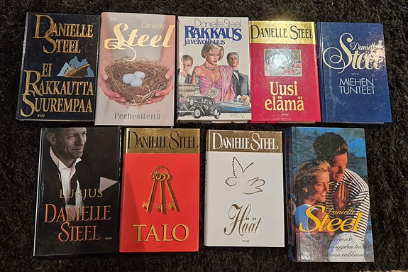 Danielle Steel kirjapaketti