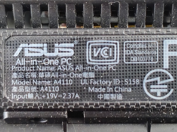 Asus a4110 all-in-one PC