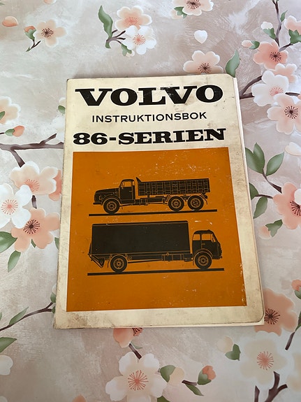 Volvo 86-sarjan kuorma-auton instruktionsbok