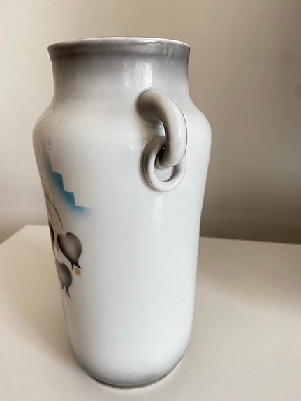 Suuri art deco maljakko