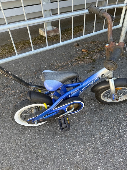 Scott lasten polkupyörä 12" sininen