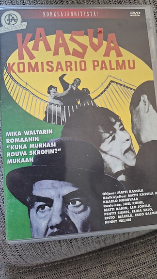 Kaasua komisario Palmu elokuva dvd