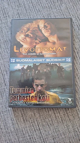 Tupla dvd/ Levottomat ja Tummien perhosten koti elokuvat dvd:nä