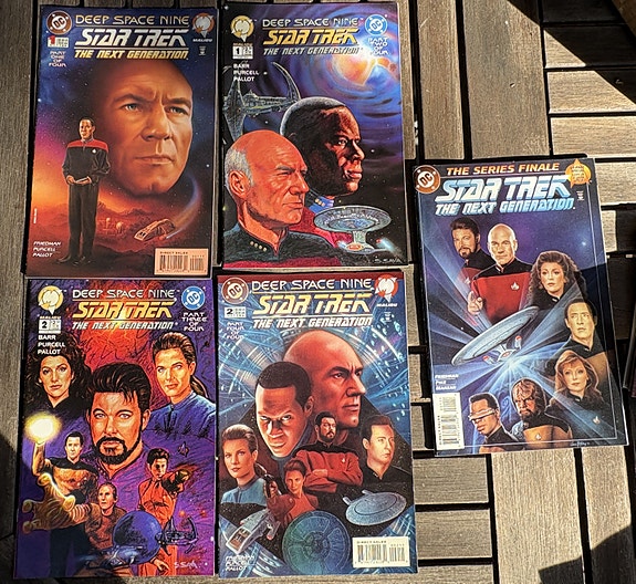 Star Trek DS9 / Next Generation speciaali 1-4/4 sekä TNG finale & First Contact