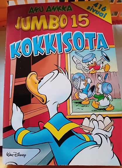 Aku Ankka Jumbo 15 kokkisota