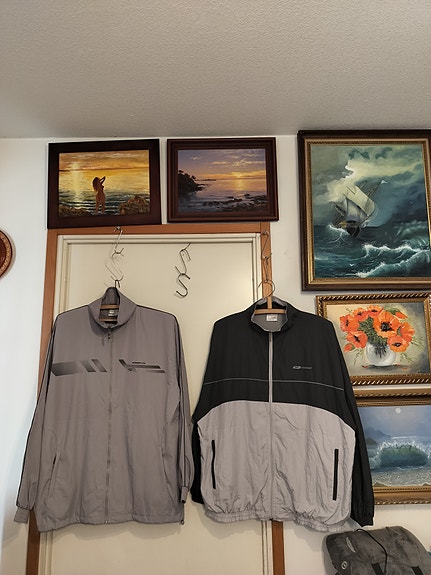 Vintage catmandoo tuulitakki xxl, vintage kevyt takki xxl