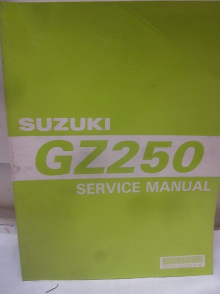 suzuki gz250 marauder korjausopas