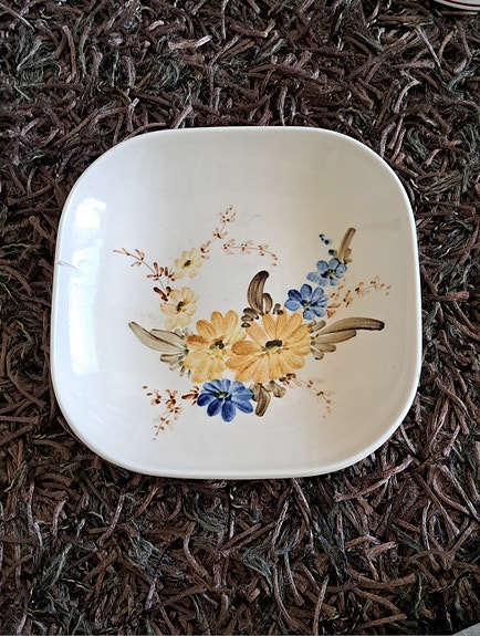Arabian ARA vintage käsinmaalattu kulho