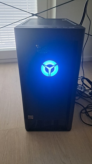 Lenovo Legion T5 Ryzen 7 3700x RTX 3060ti 16GB/1000 Pöytäkone/Pelikone/Tietokone