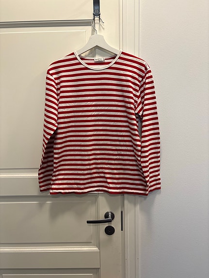 Marimekko raitapaita S punainen