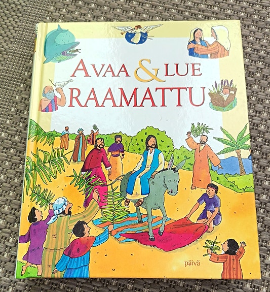 Avaa ja lue Raamattu, lasten Raamattu