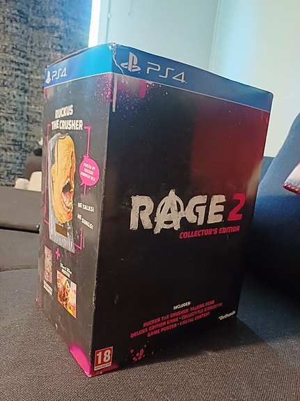 PS4 Rage 2 Collector’s Edition (vain puhuva pää)