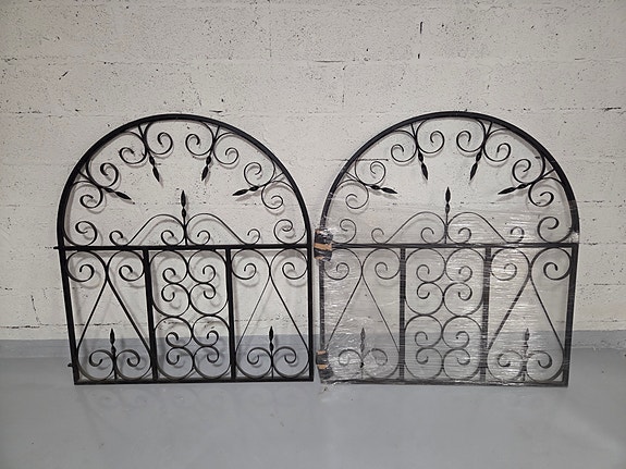Metallinen portti, 2 kpl.