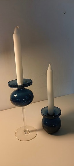 Erkki Vesannon sunnittelemat Iittalan kynttilän jalat