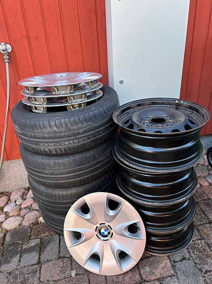 Bmw 1-sarjalaisen (e87) peltivanteet ja renkaat