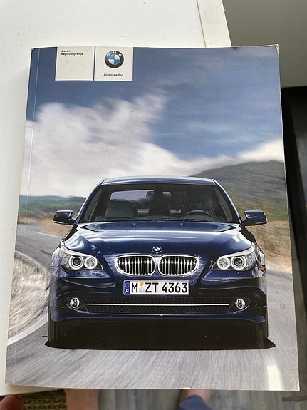 Annetaan BMW 5-sarja E60/E61 käyttöohjekirja 09/2008