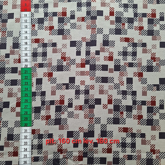 Modaalitrikoo - pituus 160 cm, leveys 160 cm