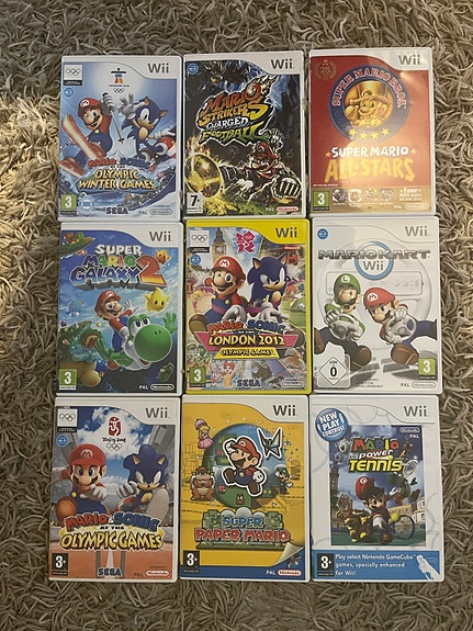 Mario Wii-Pelejä
