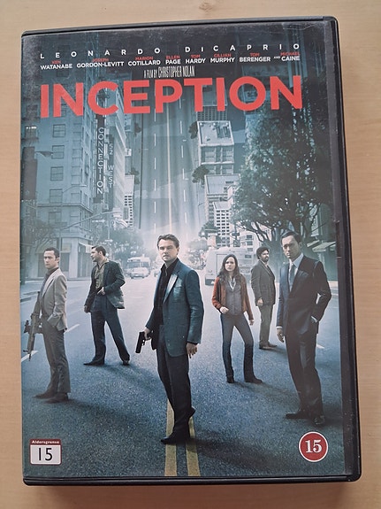 Inception, Ihmisen pojat ja Revolutionary Road DVD-elokuvat