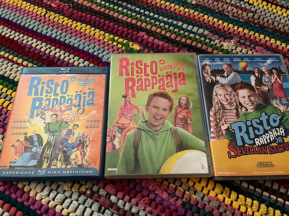 Risto Räppääjä elokuvat.