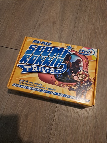 Suomirokkia Trivia DVD-peli