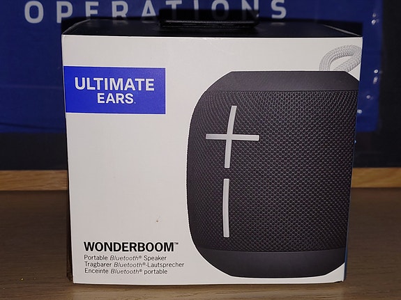 Ultimate Ears WONDERBOOM langaton kaiutin (musta)