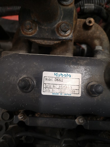 Kubota moottori