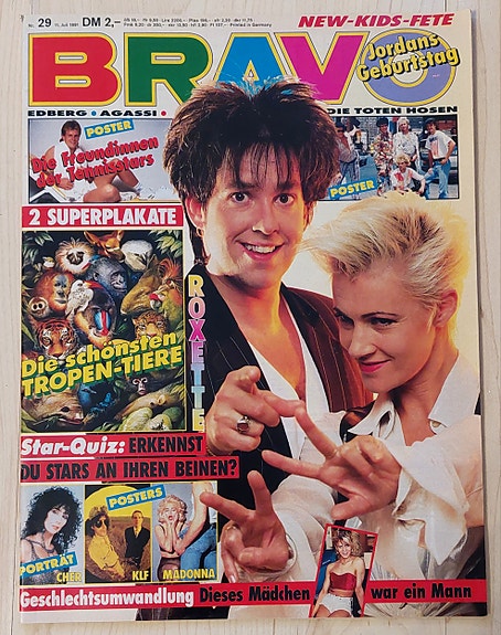 Bravo 1991 Mukana kaikki julisteet - Ei postikuluja!