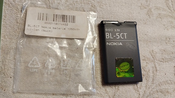 Nokia akku BL-5CT 3.75 V