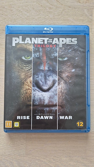 Planet of the Apes Trilogy Blu-ray-kokoelma