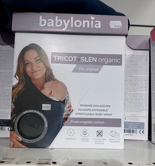 Babylonia Tricot-Slen Organic kantoliina sininen
