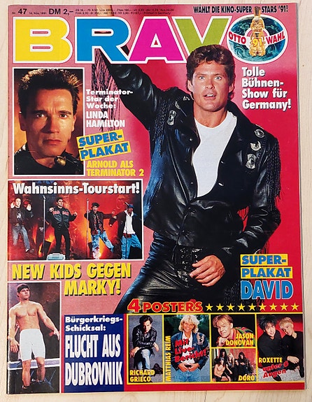 Bravo 1991 - Mukana kaikki julisteet , ei postikuluja!