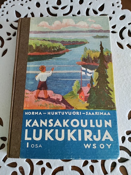 Kansakoulun Lukukirja I osa, 1945v.